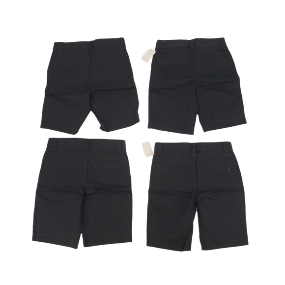 NWT Cat & Jack Girls School Uniform Shorts Size 7 Four Pack Ebony - Picture 2 of 7